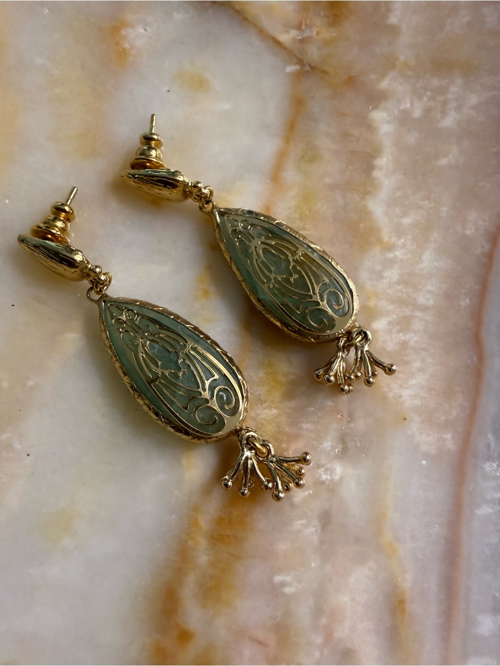 Gas Bijoux Serti Cage Earrings - Picture 2 of 8